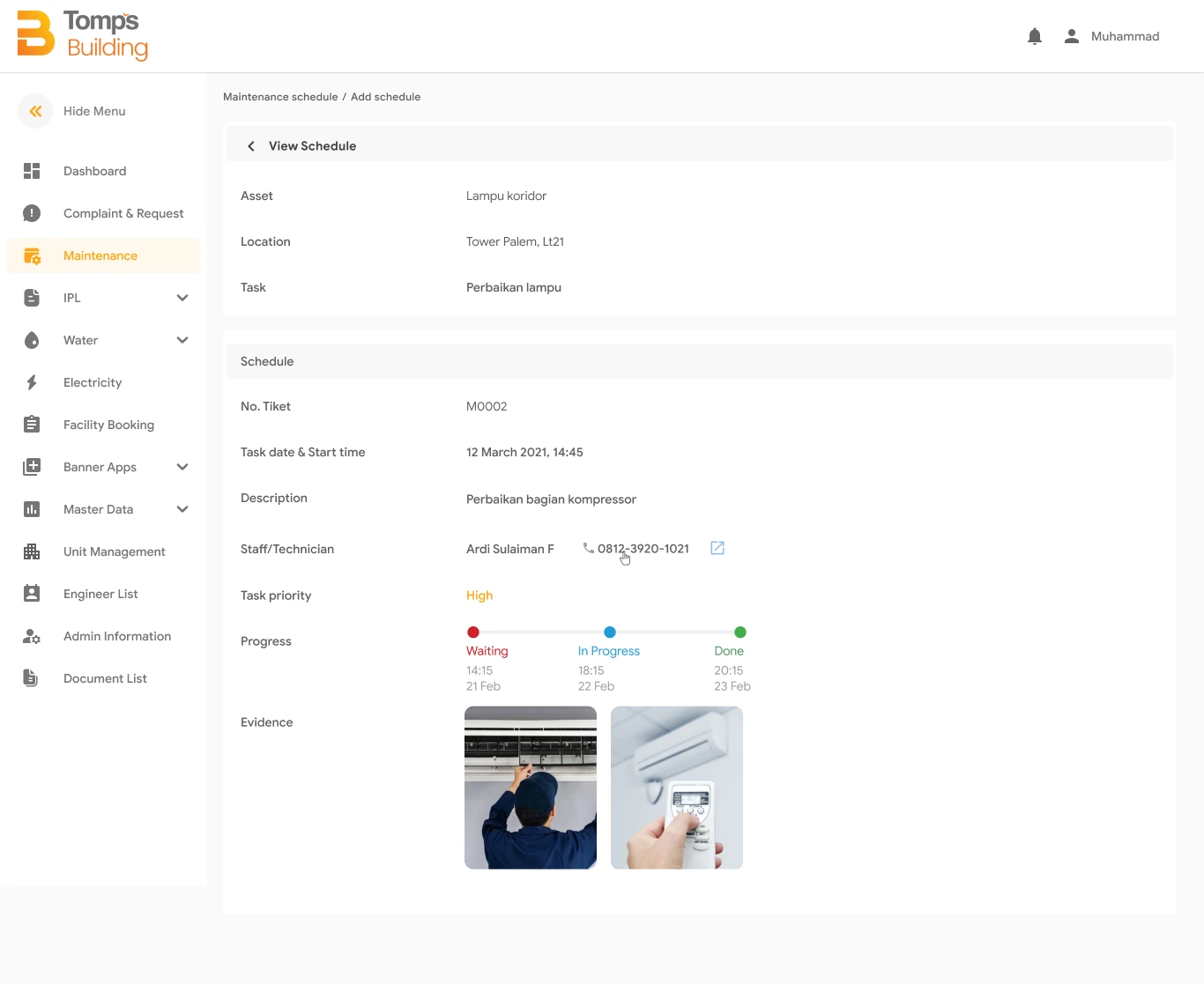 Tomps Building Apps